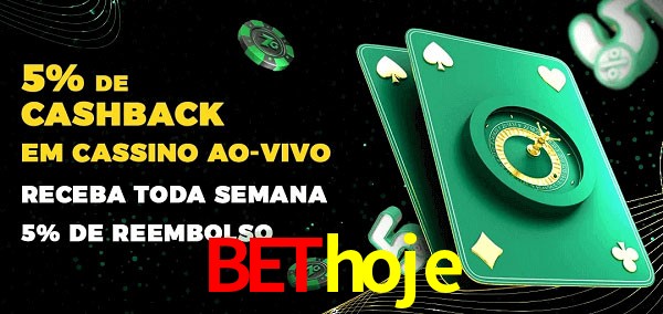 Promoções do cassino ao Vivo bethoje